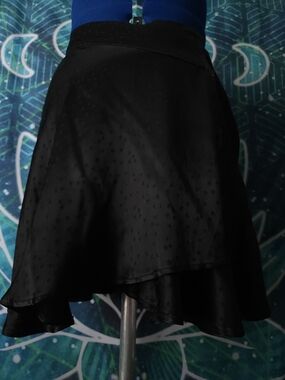 Free People Starstruck Wrap Mini Skirt Black Size 4